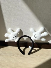 Mickey hand Ears HeadBand Hat Tokyo Disney Resort Store Japan TDR  Used