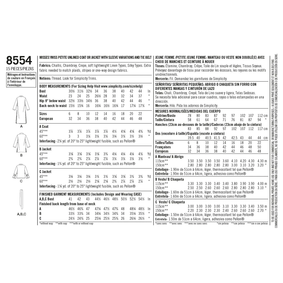S8554 clearance