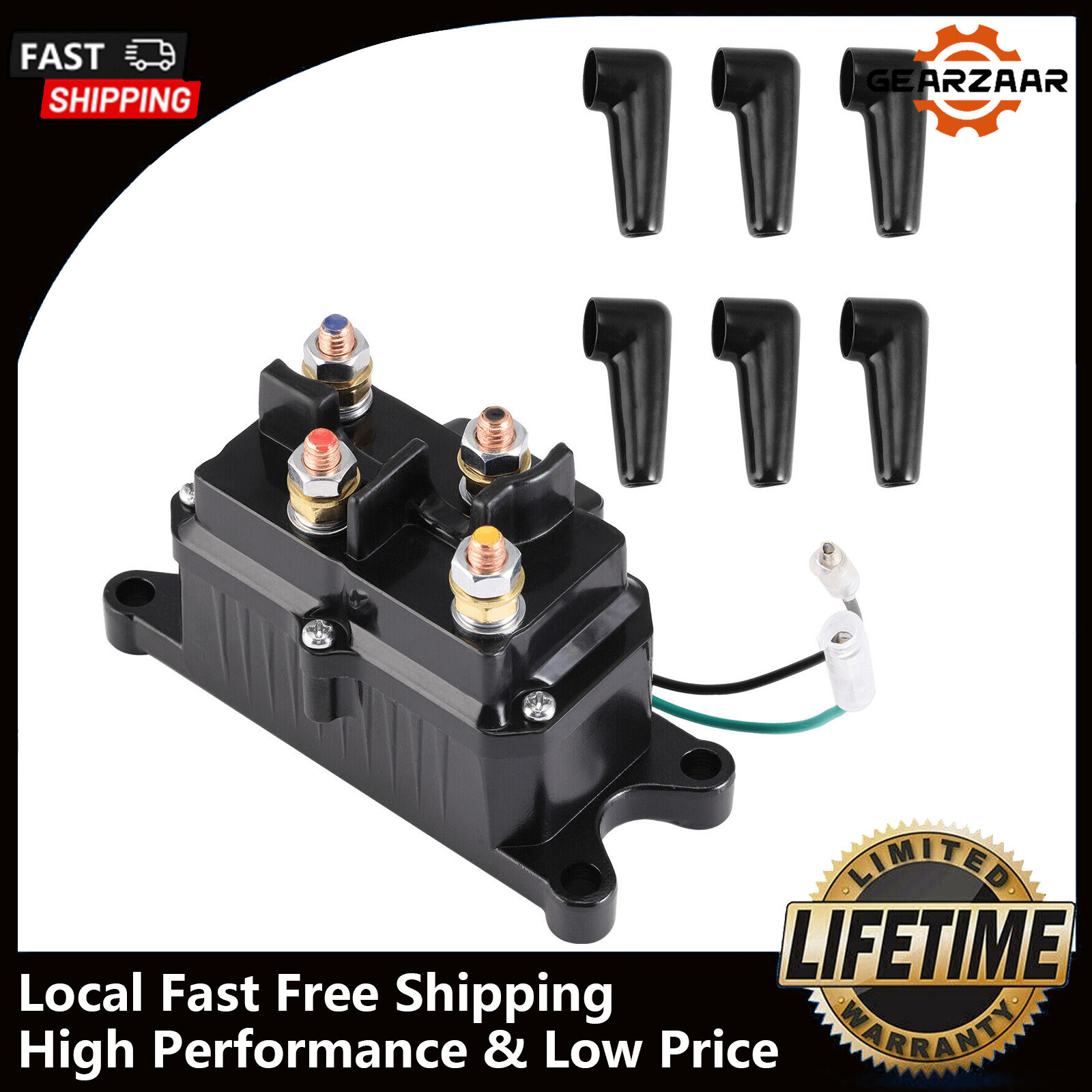 Winch Solenoid Contactor Switch For KFI Warn Champion Superwinch