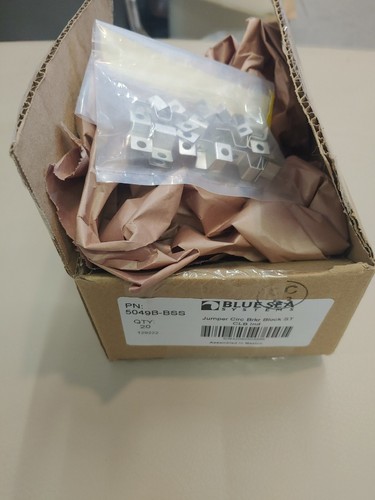 BLUE SEA SYSTEMS #5049B-BSS ST CLB CIRCUIT BREAKER BLOCK JUMPER - QTY 20 - Picture 2 of 5