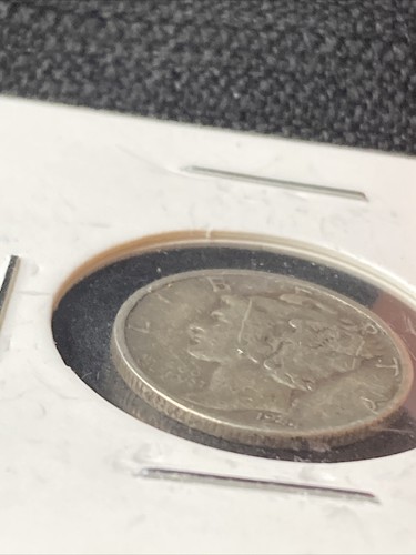 Moneda de diez centavos Mercury Liberty 1944-D - 90 % plata - Imagen 2 de 6