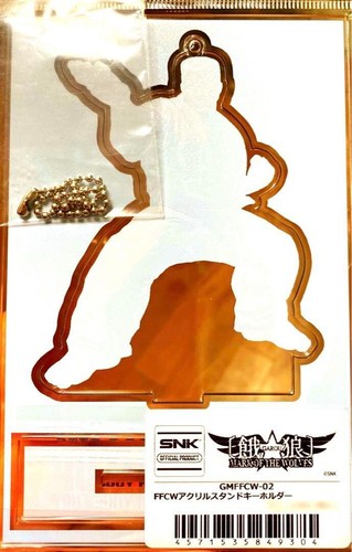 SNK Fatal Fury KOF personaggio supporto acrilico portachiavi Marco Rodrigues Giappone m599 - Foto 4 di 4