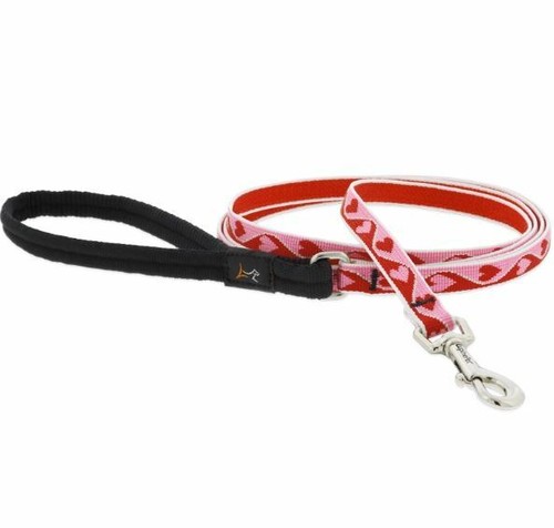 Correas para perros Lupine Lifetime Limited Run-1/2" patrón de corazón Sweetheart - Imagen 3 de 7