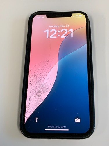 Apple iPhone 12 Pro Max 128 GB Grafito Desbloqueado A2342 Vidrio F/R Roto - PIEZAS - Imagen 2 de 22