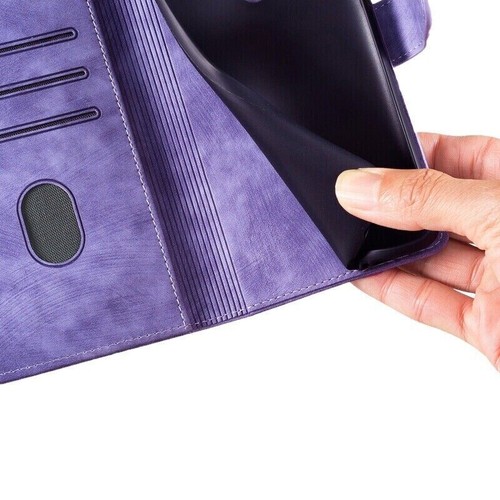 Leather Wallet Cat Phone Case For iPhone 16 15 14 13 12 11 Pro Max 6 7 8 SE - Picture 72 of 85