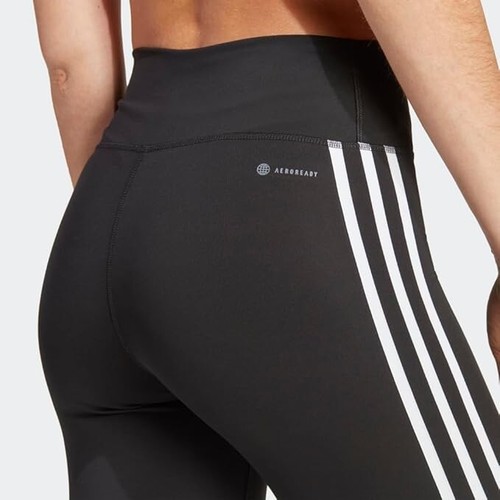 NEW Women's 2XL Adidas 3/4 Length Black High Waist Tights Size XXLarge MSRP $40 - Picture 5 of 16