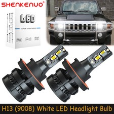For Hummer H3 2006-2010 Combo White 9008 H13 LED Headlight Bulb High Low Beam Z8