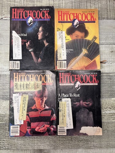 Alfred Hitchcocks Mystery Magazines and Books Lot of 11 Vintage 1980’s - Imagen 6 de 7