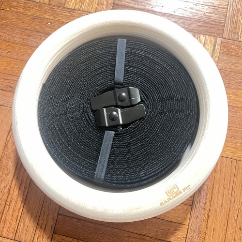 Garage Fit Holz 1,1" Ringe & 15 Fuß nummeriert 1,5" Riemen Übung Fitnessstudio Training - Bild 1 von 7