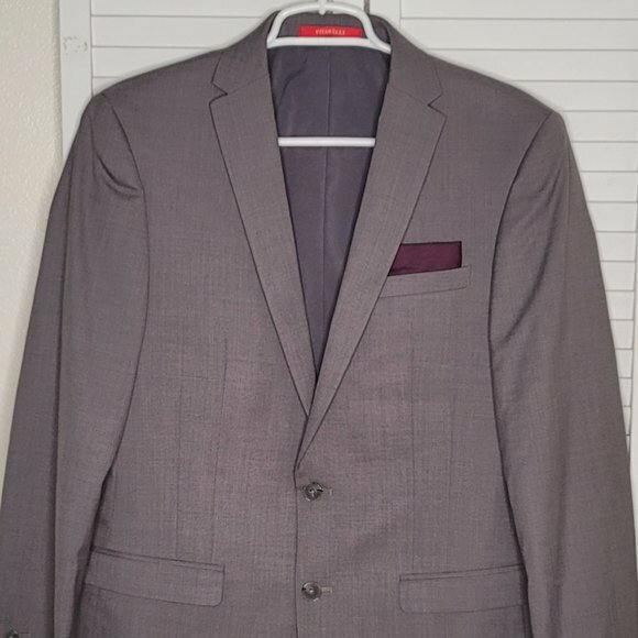 Vitarelli Italian Suit - Light Grey - image 3