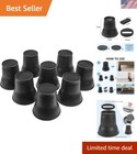 Bed Risers 6 Inch Heavy Duty Adjustable Table Risers Suitable for College Dor...