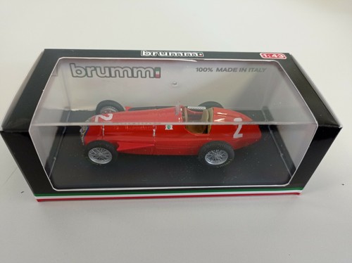 RARE BRUMM - 1:43 ALFA ROMEO 159 G.P. BELGIO 1951 JUAN MANUEL FANGIO #2 - Picture 6 of 7