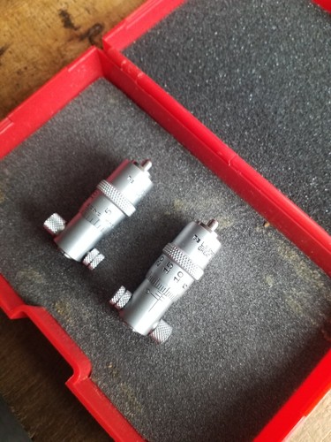 New - Starrett No 124 & 124M Micrometer Heads Engineering Internal Micrometer - Picture 9 of 15