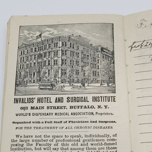 Antik 1892-1893 Pierce's Memorandum Account Buch interessante Geschichte gebraucht - Bild 7 von 21