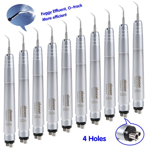 NSK Style Dental Ultraschall Luft Perio Scaler Handstück Hygieniker 4 Loch + Spitzen UK - Bild 21 von 23