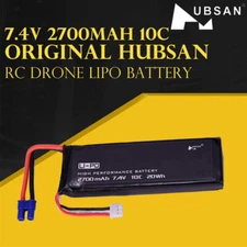Hubsan RC Drone Lipo Battery 7.4V 2700mAh 10C H501S-14 For H501S H501C H501S Pro