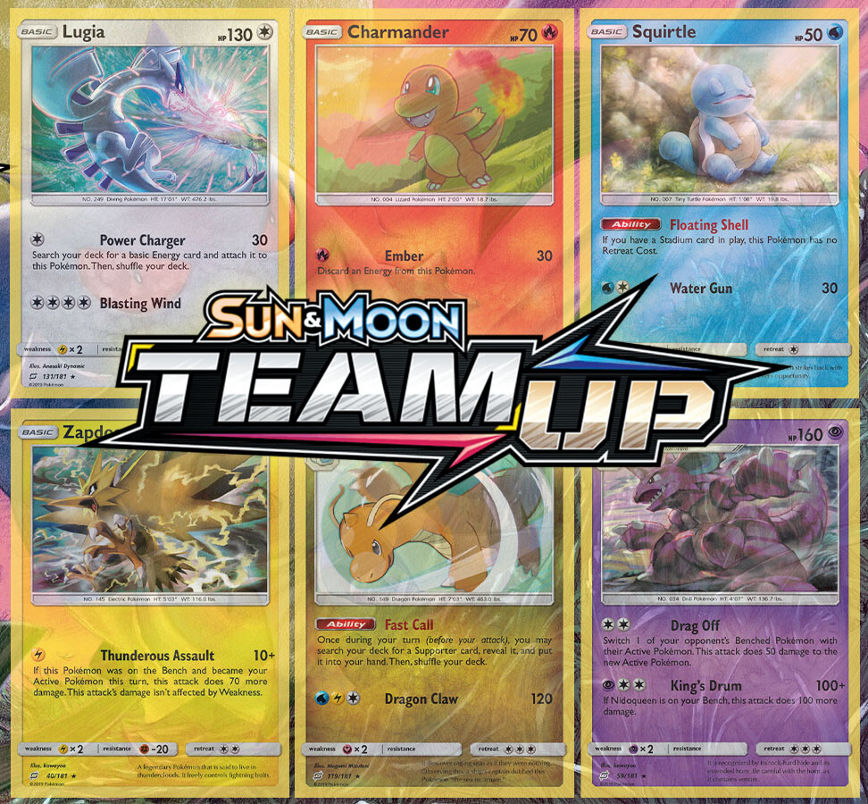 Pokemon TCG Sun & Moon Team Up | Choose Your Card | Reverse Holo