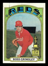Ross Grimsley 1972 Topps #99 Cincinnati Reds Pr-Gd