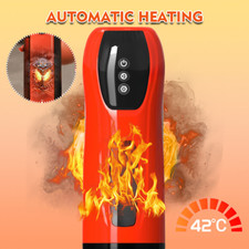 Male Automatic Masturbaters Heating Thrusting Sucking Cup Stroker Lubricants