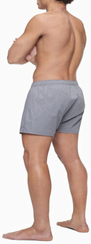 Calvin Klein Men's Cotton Classics 3-Pack Woven Boxer NB4006061, Grey Multi, 2XL - Picture 4 of 4