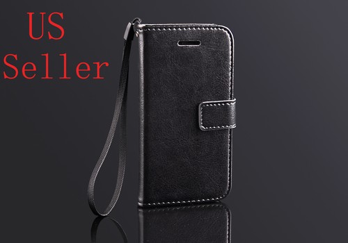 Luxury Flip Case PU Leather Cover Card Slot Wallet Case Various Mobile Phones - Picture 9 of 24