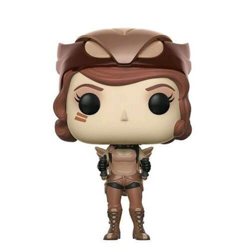 DC Bombshells Hawkgirl Sepia US Exclusive 9.5cm Stylized Pop! Vinyl Figure - Picture 2 of 3