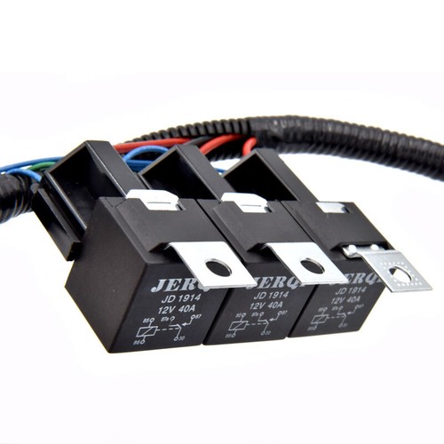 Dual Electric Fan Upgrade Wiring Harness For 99–06 ECU Control Chevy 7L5533A226T - Bild 5 von 10