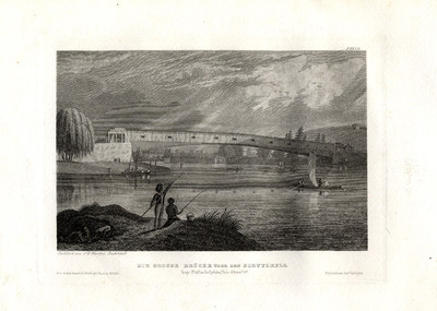 Antiker Druck - SCHUYLKILL - PHILADELPHIA - USA - Meyer - 1834