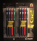 Pilot G2 Premium Rolling Ball Gel Pens - Fine Point - Assorted Colors - 4pk (2)