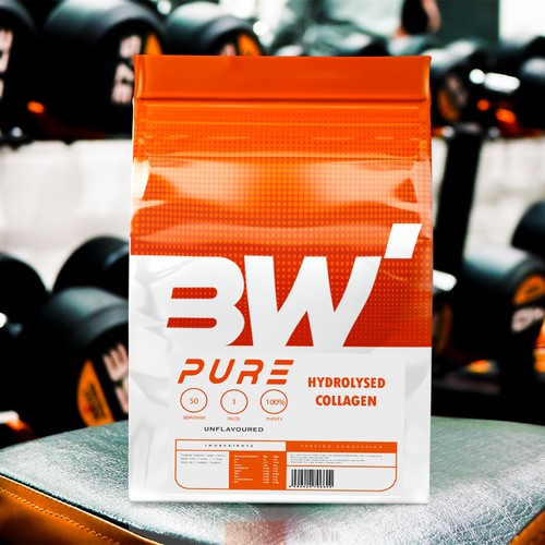 Pure Hydrolysed Bovine Collagen Peptides Protein Powder Drink Unflavoured - 1kg - Picture 4 of 5