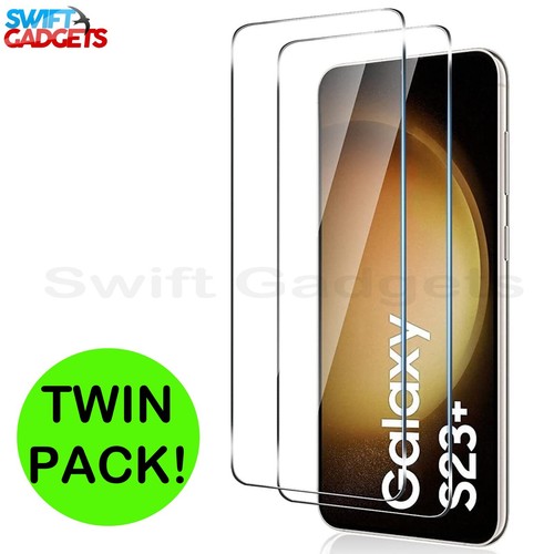 For Samsung Galaxy S23, S23+ Plus, S23 FE Tempered Glass Screen Protector 2 Pack - Picture 14 of 16