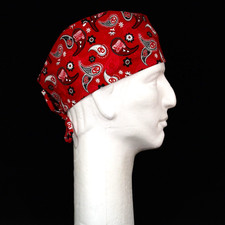 University of Oklahoma Sooners Paisleys Theme Scrub Hat