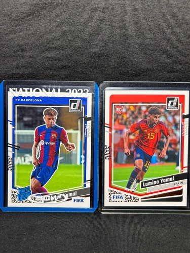 Lamine Yamal Rookie Donruss Lot Of 2 MINT !!