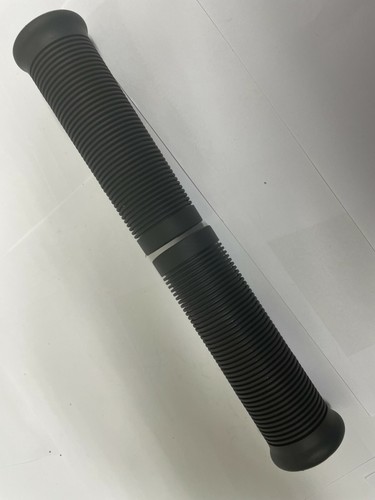 Suzuki black closed end retro style sport / street bike Grips 7/8" 125MM - Picture 3 of 4