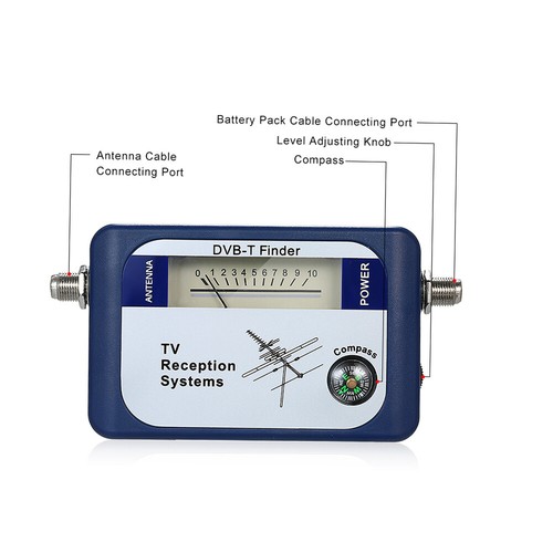-T Finder Digital Aerial TV Antenna Signal Strength Meter with M2N9 - Picture 12 of 12