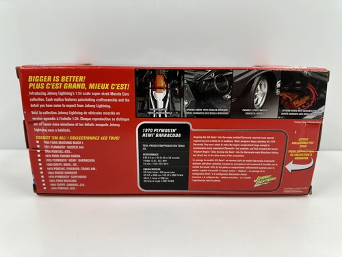 Rare Johnny Lightning Muscle Cars Collection 1970 Plymouth Hemi Barracuda Pink - Picture 3 of 7
