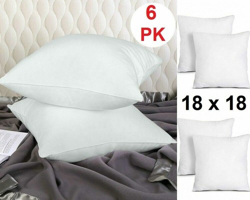 18x18 Inches Cushion Pads Extra Deep Filled Plump Inserts Fillers Best Quality - Picture 4 of 48