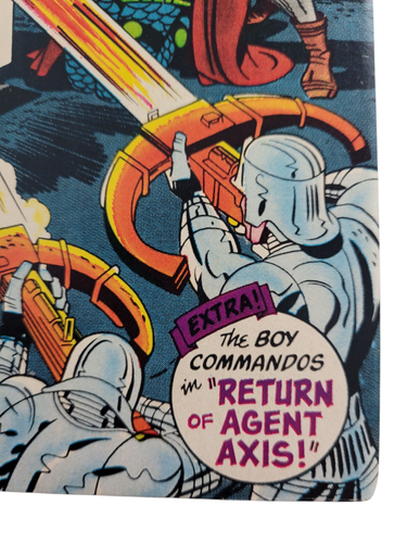 Mister Miracle 7 1972 DC Comic KEY 1st KANTO - JACK KIRBY BOY COMMANDOS 7.0/7.5 - Picture 5 of 24
