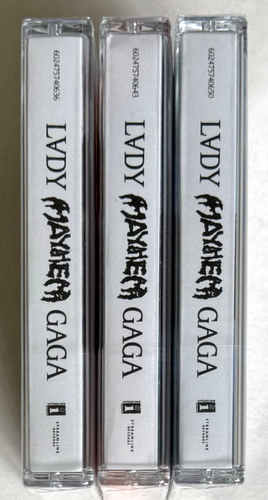 LADY GAGA * MAYHEM * OOP UK LIMITED 3x CASSETTE SET w/ SIGNED ART CARD * BN&M! - Bild 5 von 9