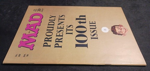 1966 January MAD Magazine #100 - Proudly Presents Its 100th Issue, VG/NM 9.0 - Picture 3 of 3