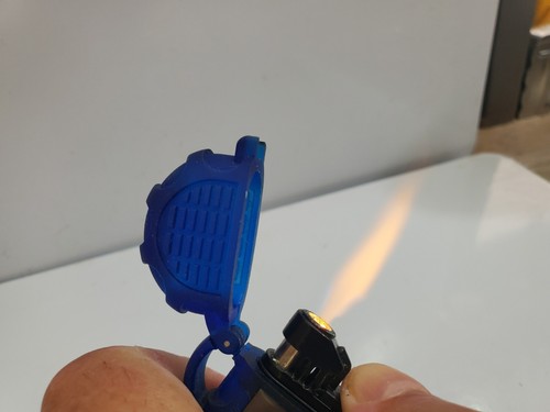 ACCENDINO A TORCIA BLU IMPERMEABILE FX GEAR FUNZIONANTE 4863,36 - Foto 12 di 12
