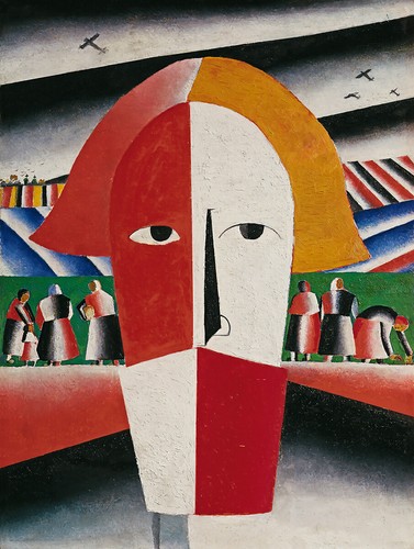 KAZIMIR MALEVICH CABEZA DE SUPREMATISMO CAMPESINO ARTE IMPRESIÓN GICLEE LIENZO FINO - Imagen 2 de 4