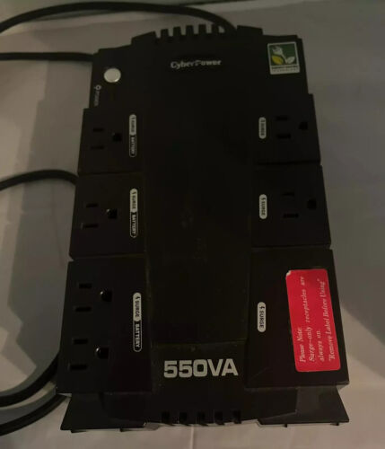 CyberPower 550VA CP550SL CP550HG UPS – Used (No Battery) - Picture 2 of 3