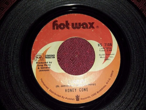 Honey Cone "Stick Up / V.I.P." 1971 Hot Wax HS-7106 - - Picture 2 of 4