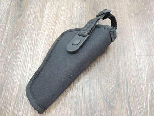 Gunmate Black Nylon Holster RH 3.5"x7.5" Overall Dimensions - Picture 4 of 6
