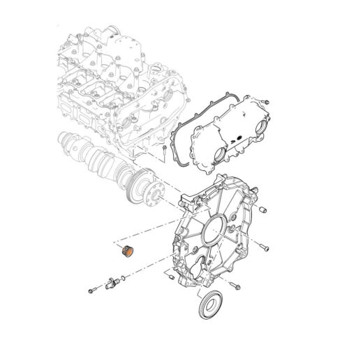 Land Rover Discovery Defender Range Rover Sport Evoque 2.0L Timing Cover Plug - Picture 4 of 5
