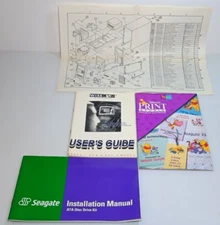 Seagate ATA Disc Drive Installation User Manual ONLY, Wisecom, Pooh Vintage PC