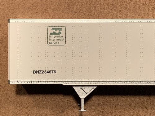 ATLAS O BURLINGTON NORTHERN 45’ PINES TRAILER! O SCALE INTERMODAL BN - Picture 2 of 18