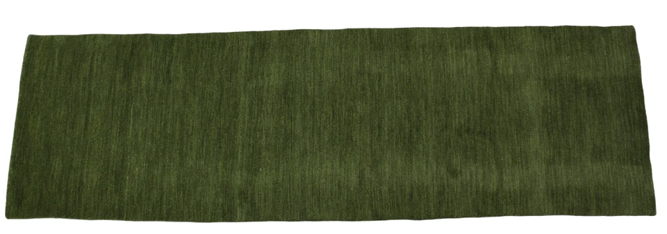 Grün Brücke 100% Wolle 75X250 cm Läufer Handgewebter Teppich Orientteppich C23 - Bild 4 von 4