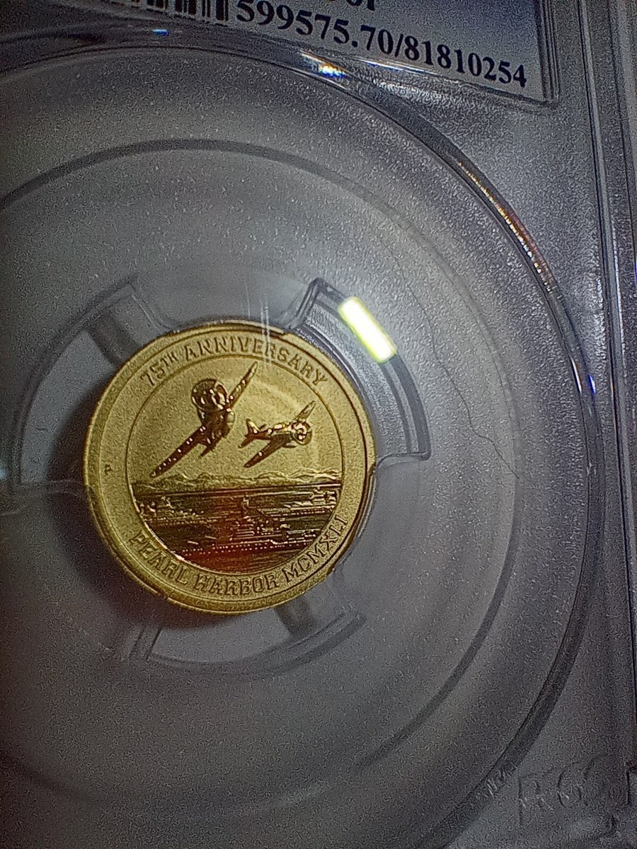 2016-P $15 PCGS MS70 Pearl Harbor Gold Coin | eBay
